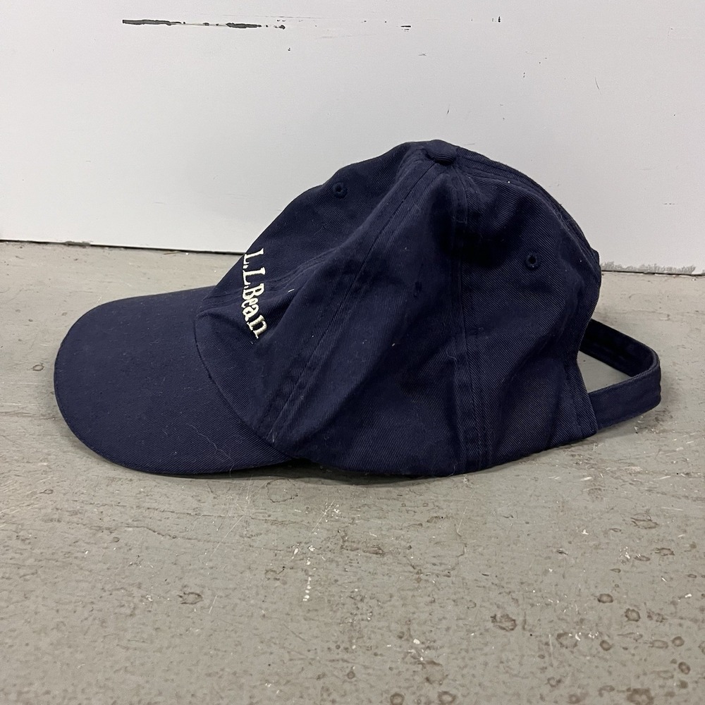 L.L. Bean Navy LED Lighted Baseball Hat Cap Adjustable Hiking Camping Outdoors - Picture 5 of 10